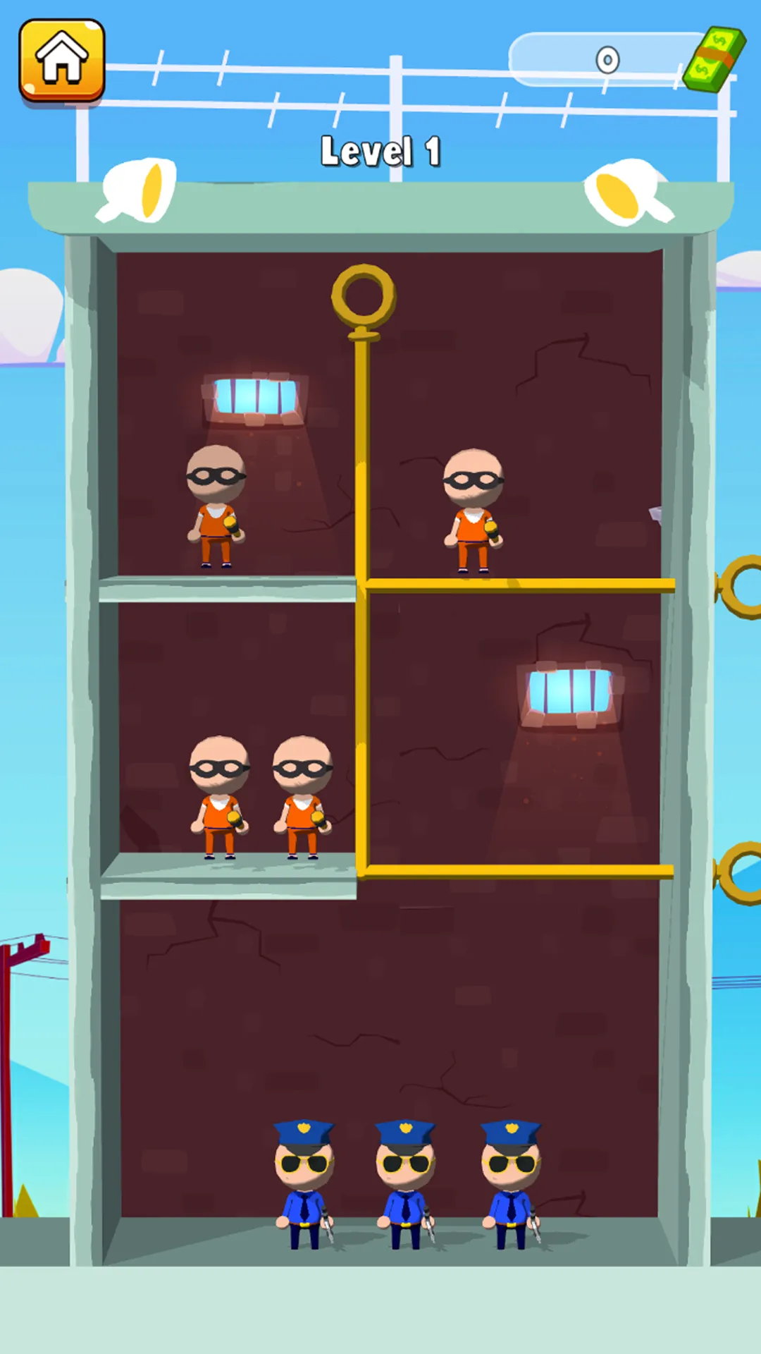 Prison Escape: Pin Rescue | Indus Appstore | Screenshot