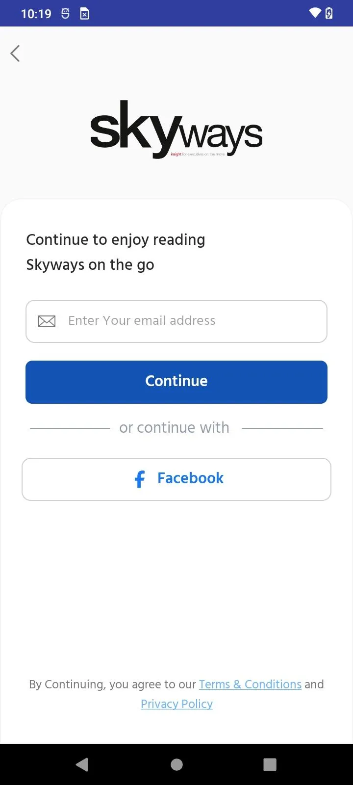 Skyways | Indus Appstore | Screenshot