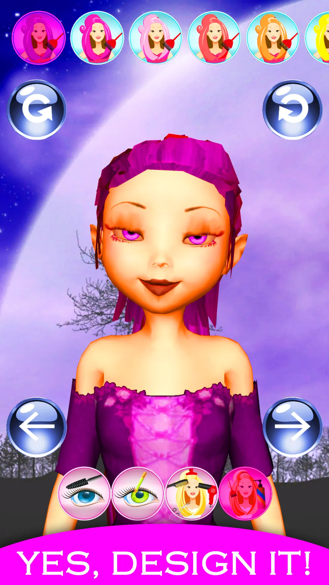 Princess Fairy Hair Salon Game | Indus Appstore | Screenshot