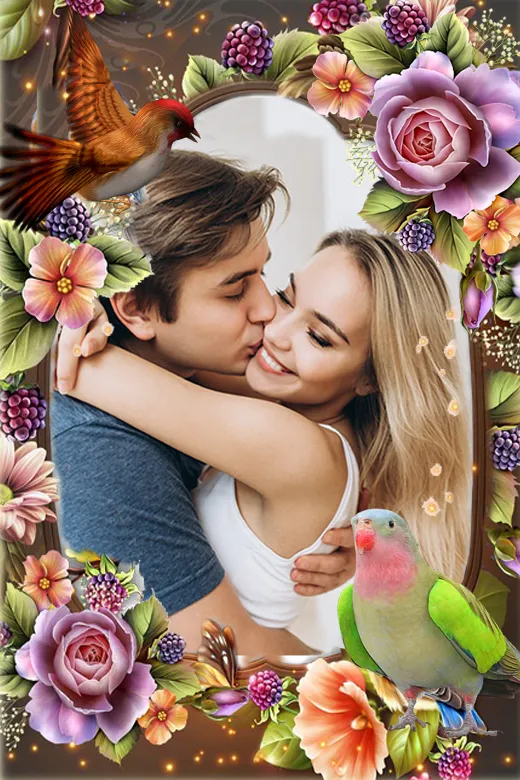 Parrot photo frame | Indus Appstore | Screenshot