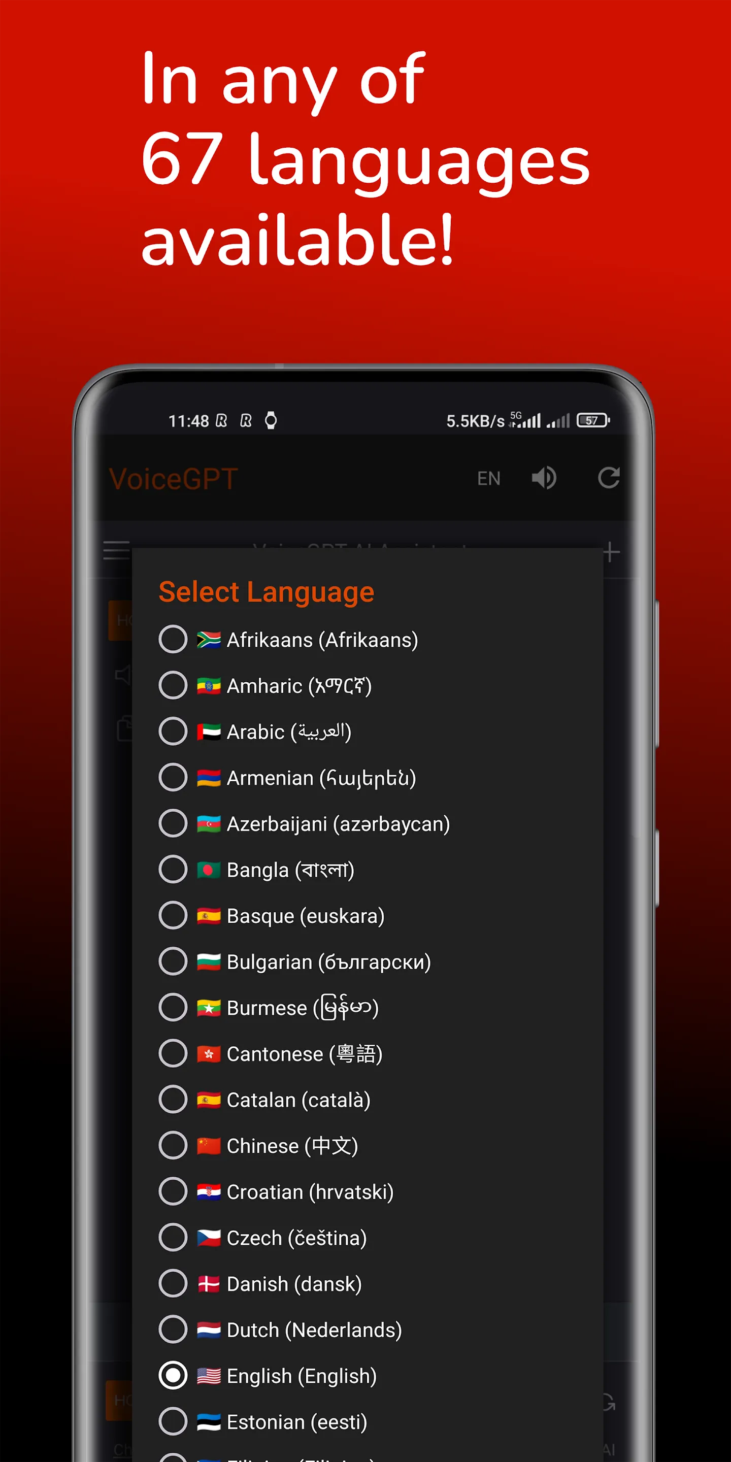 VoiceGPT: AI Voice Assistant | Indus Appstore | Screenshot