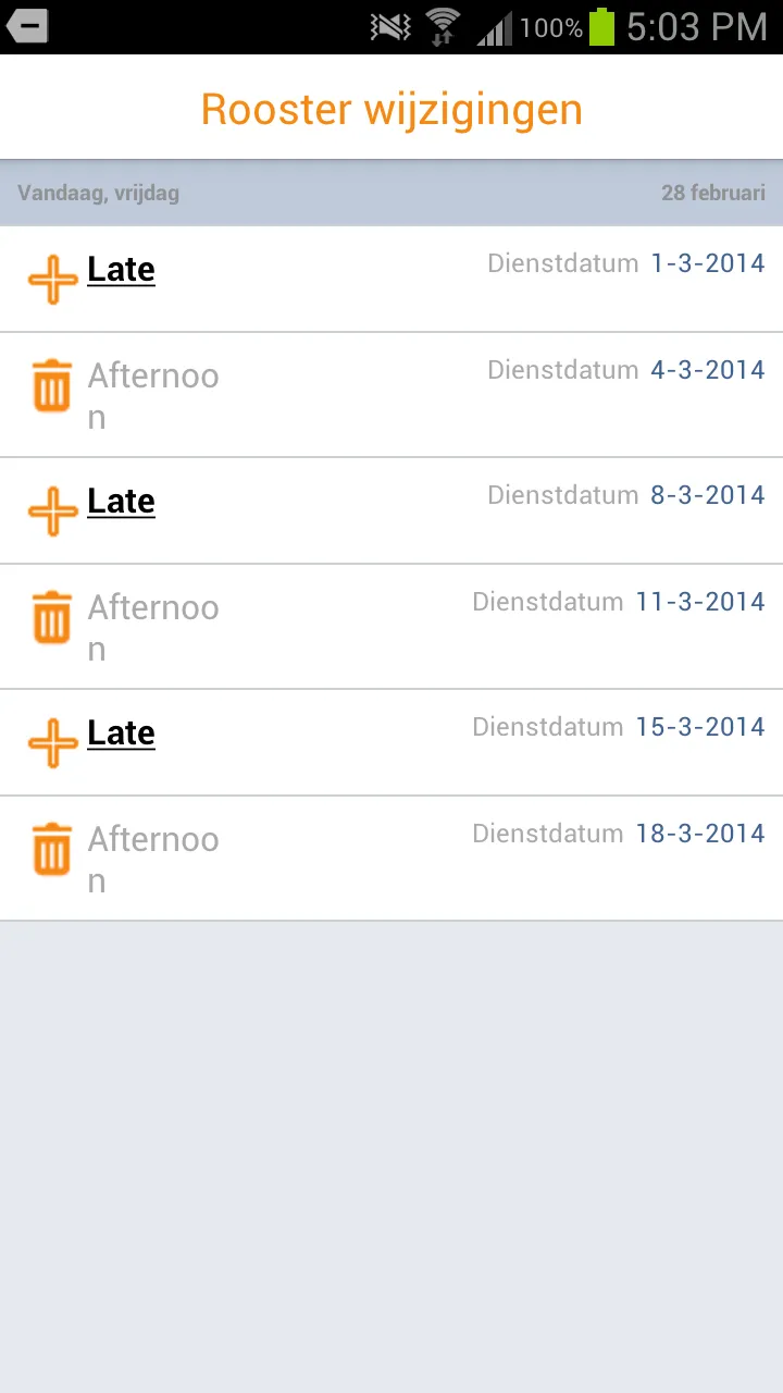 ORTEC Employee Self Service | Indus Appstore | Screenshot