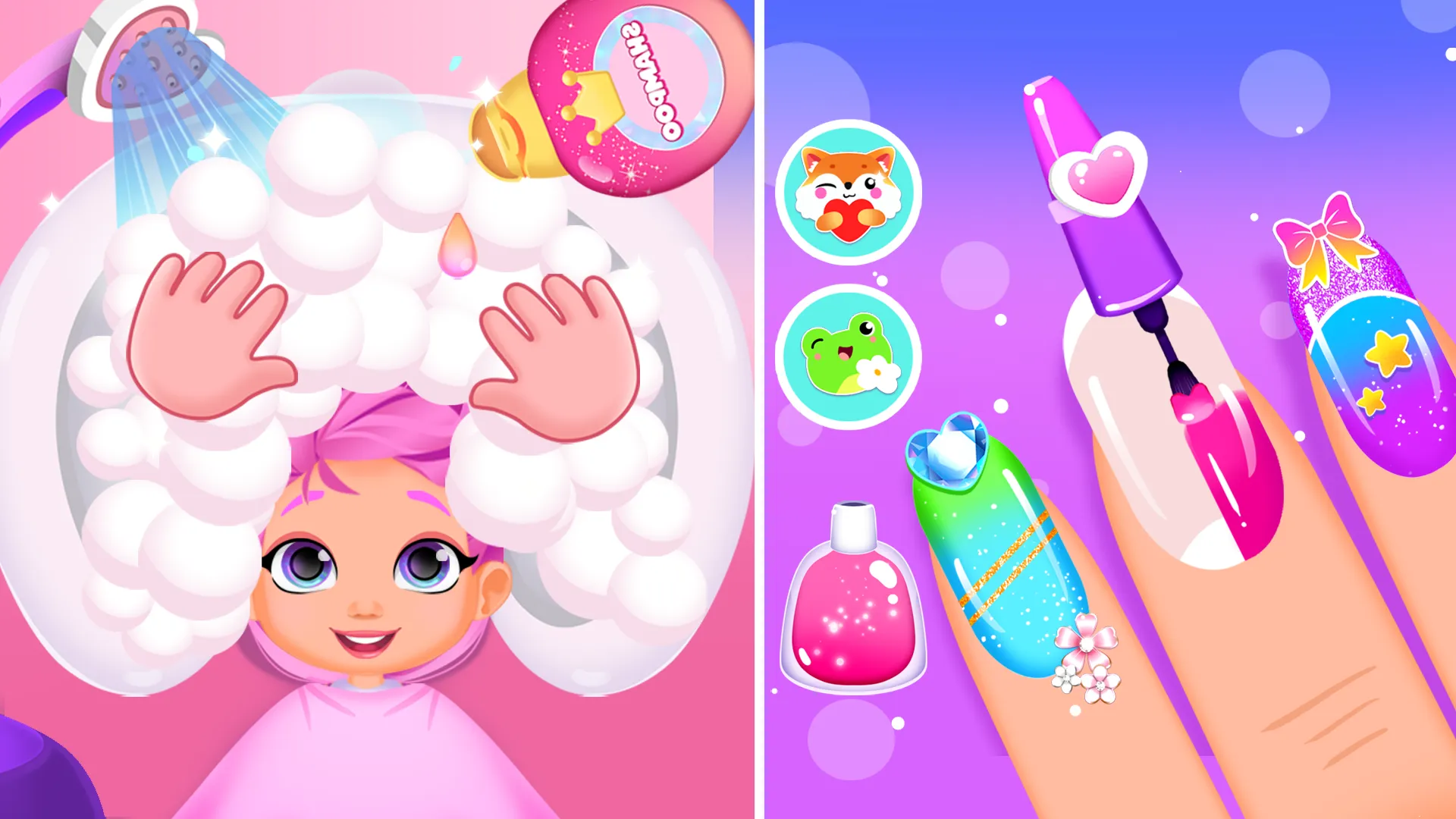 Hair Salon and Dress Up Girl | Indus Appstore | Screenshot