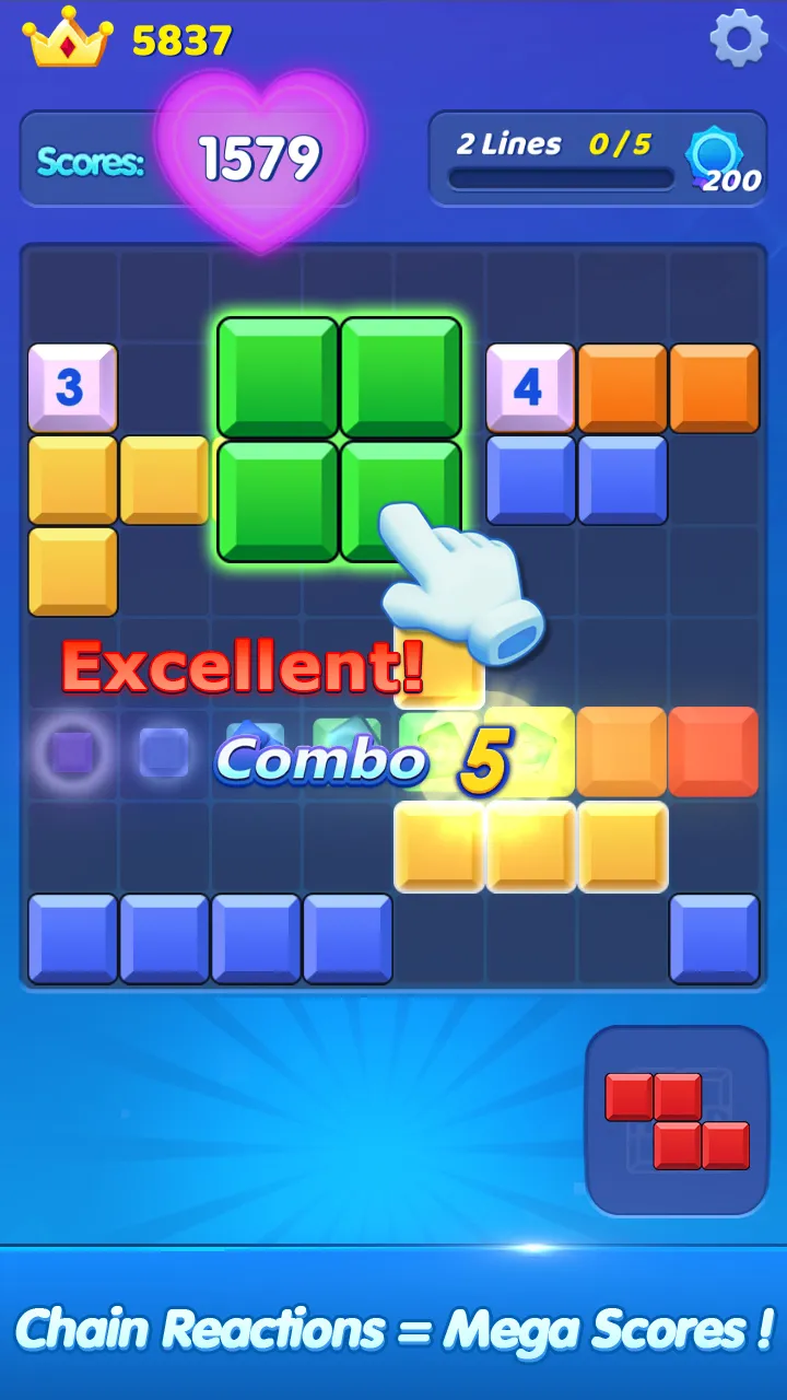 Crush Block:Block Puzzle Match | Indus Appstore | Screenshot