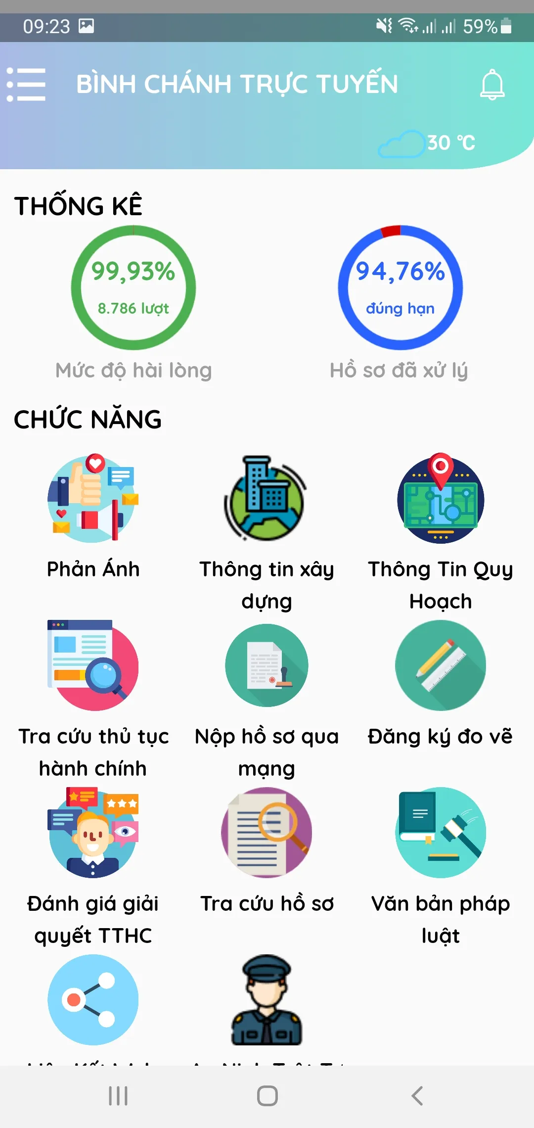 Bình Chánh Smart | Indus Appstore | Screenshot