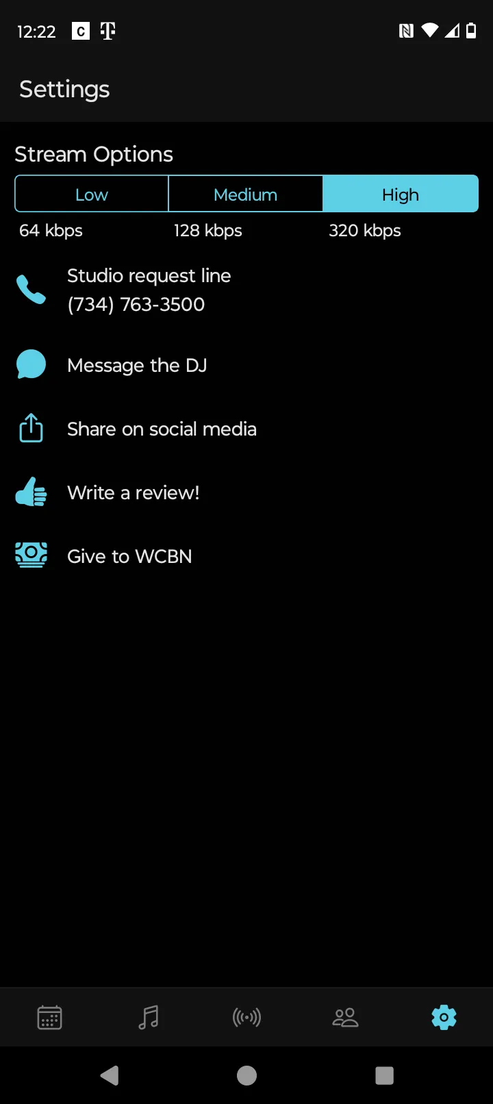 WCBN-FM | Indus Appstore | Screenshot