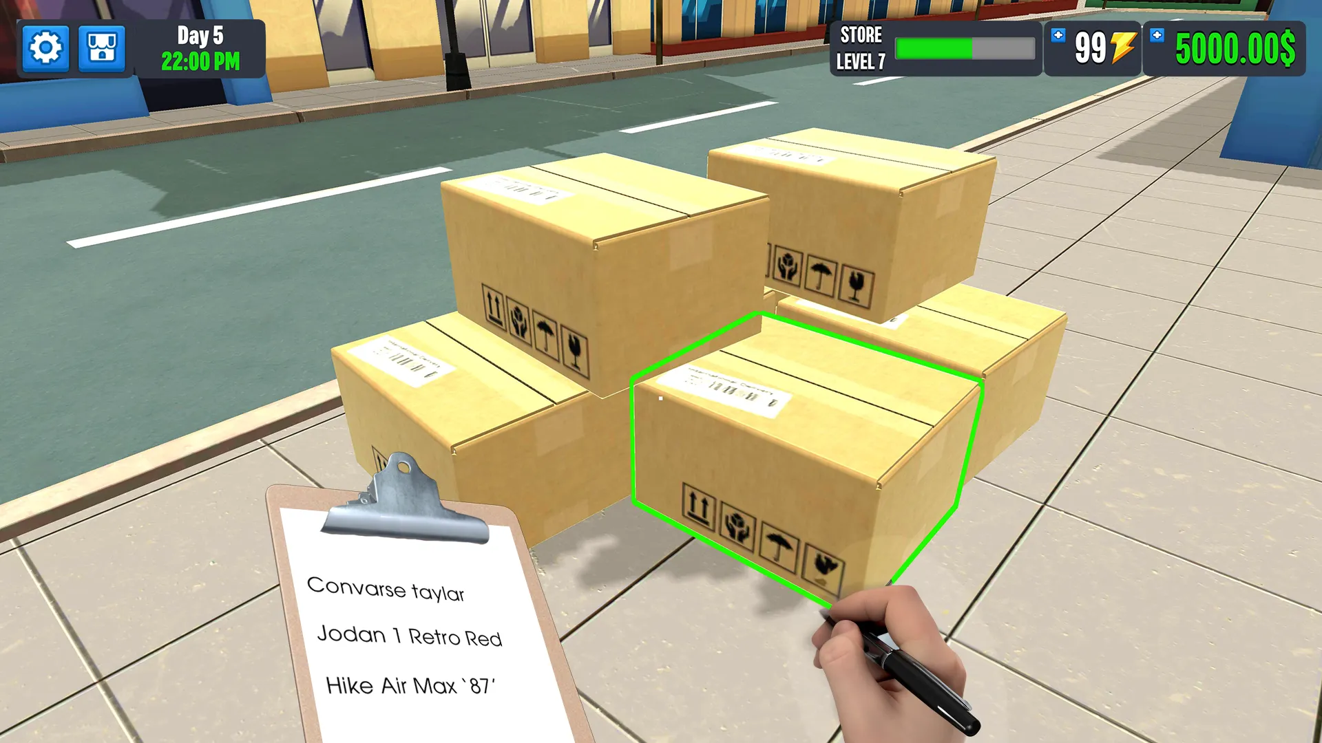 Shoe Shop Game: Market Manager | Indus Appstore | Screenshot