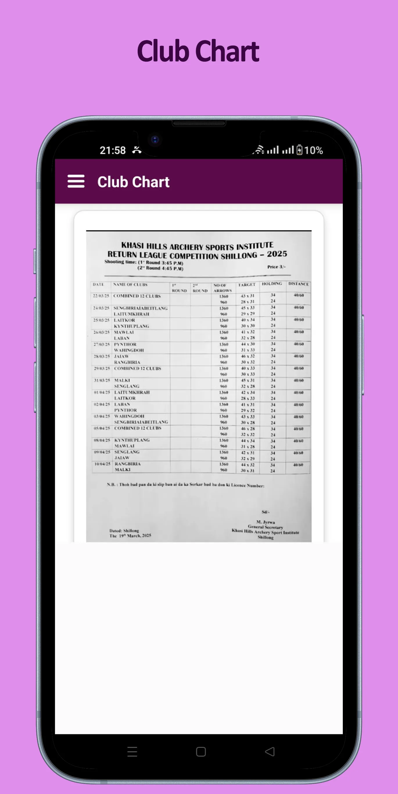 Shillong Teer Daily | Indus Appstore | Screenshot