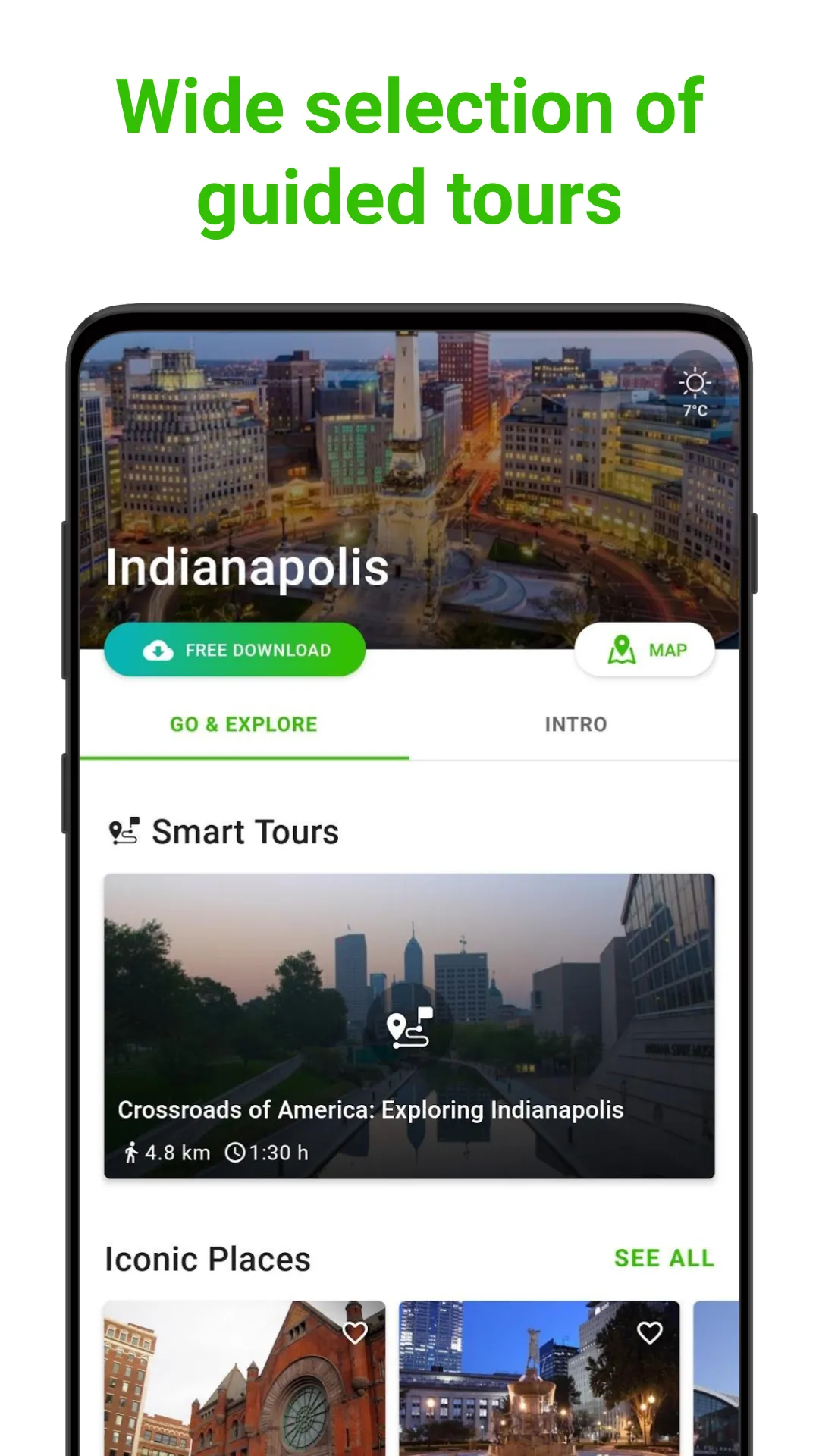 Indianapolis SmartGuide | Indus Appstore | Screenshot