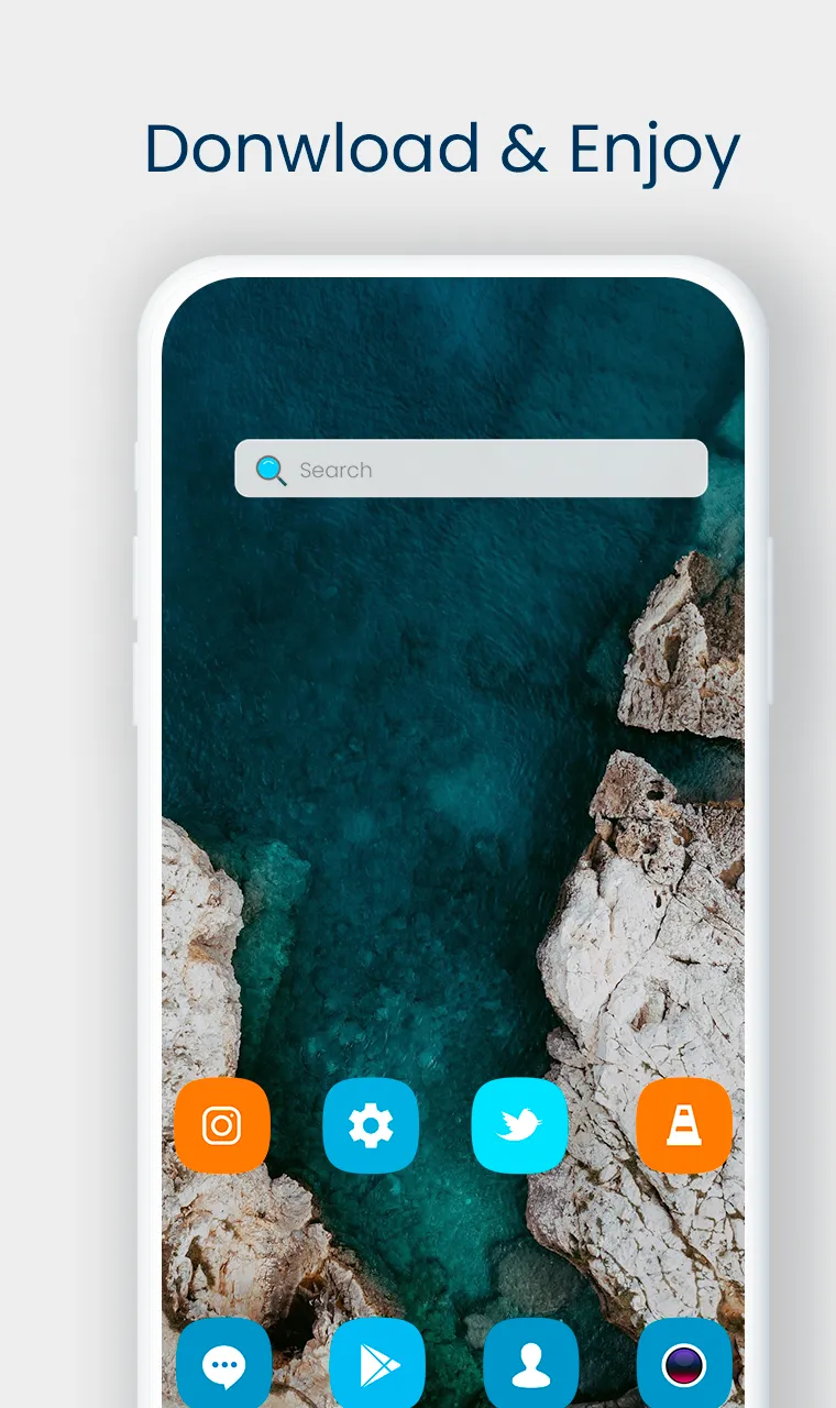 Nio Phone 2 theme and Launcher | Indus Appstore | Screenshot