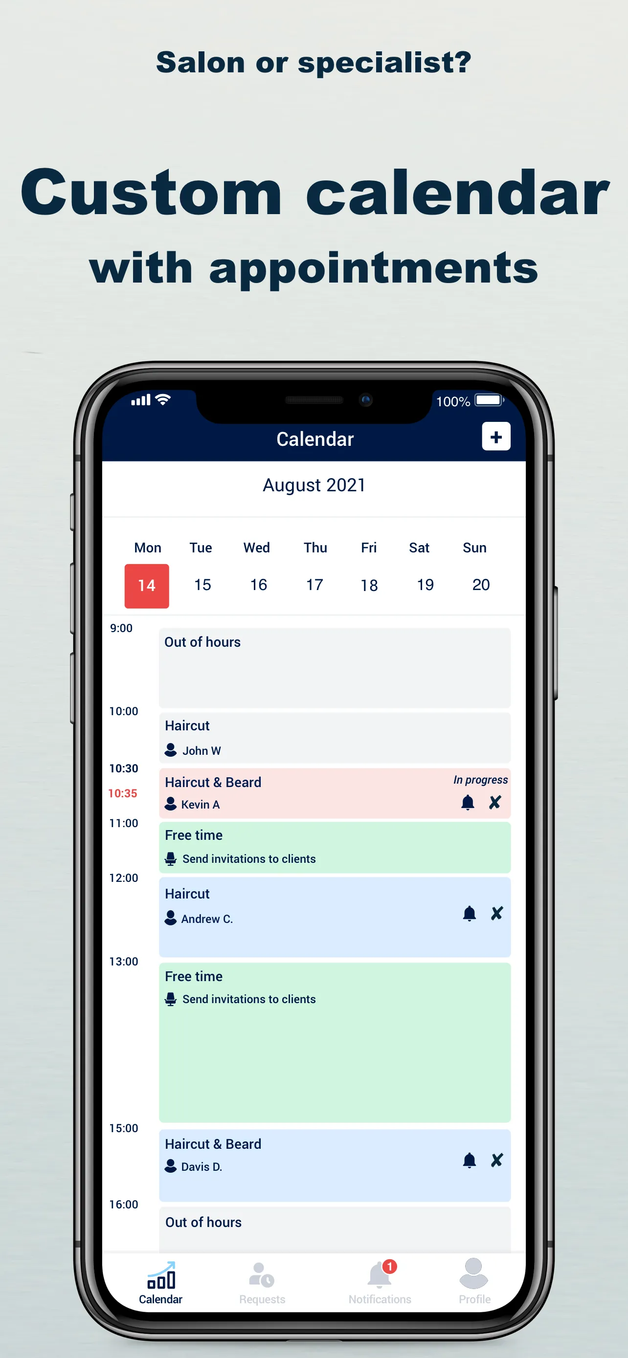 Bloom - Schedule appointments  | Indus Appstore | Screenshot