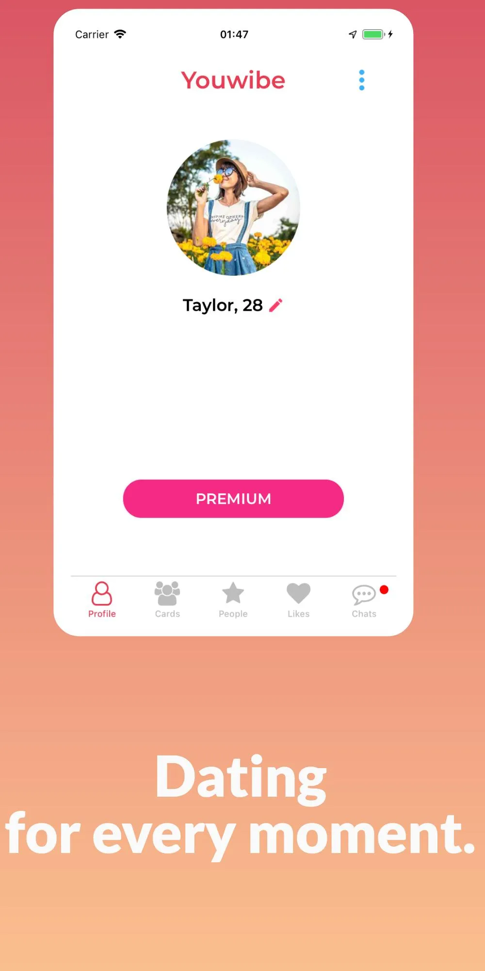 Dating App Youwibe: Your Vibes | Indus Appstore | Screenshot