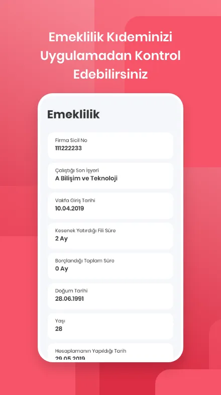 Koç Emekli Vakfı | Indus Appstore | Screenshot