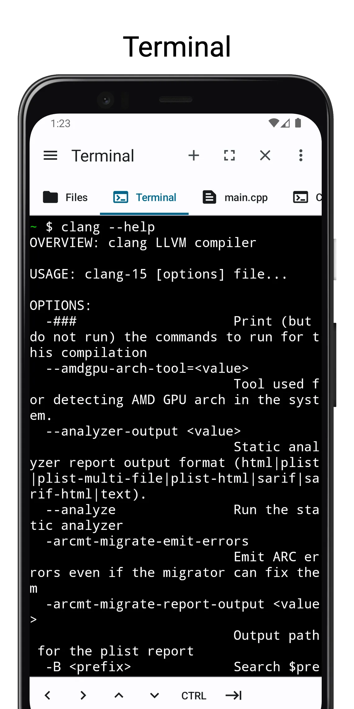 CxStudio - C/C++ IDE | Indus Appstore | Screenshot