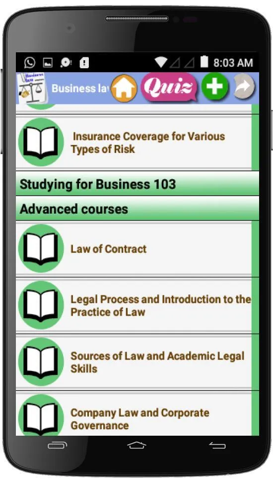 Business Law  Courses | Indus Appstore | Screenshot