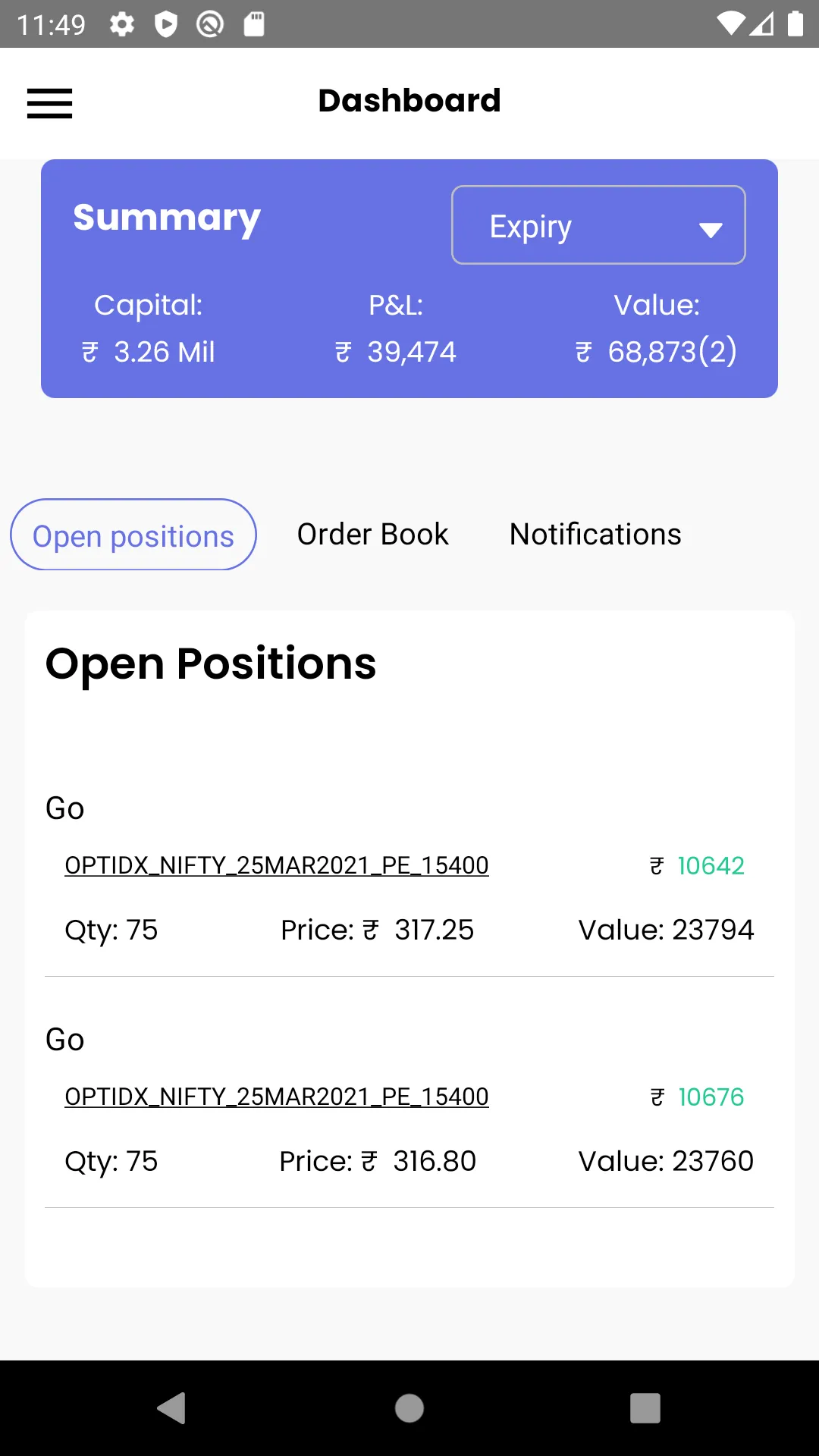 Tradetron.tech - Algo Trading | Indus Appstore | Screenshot