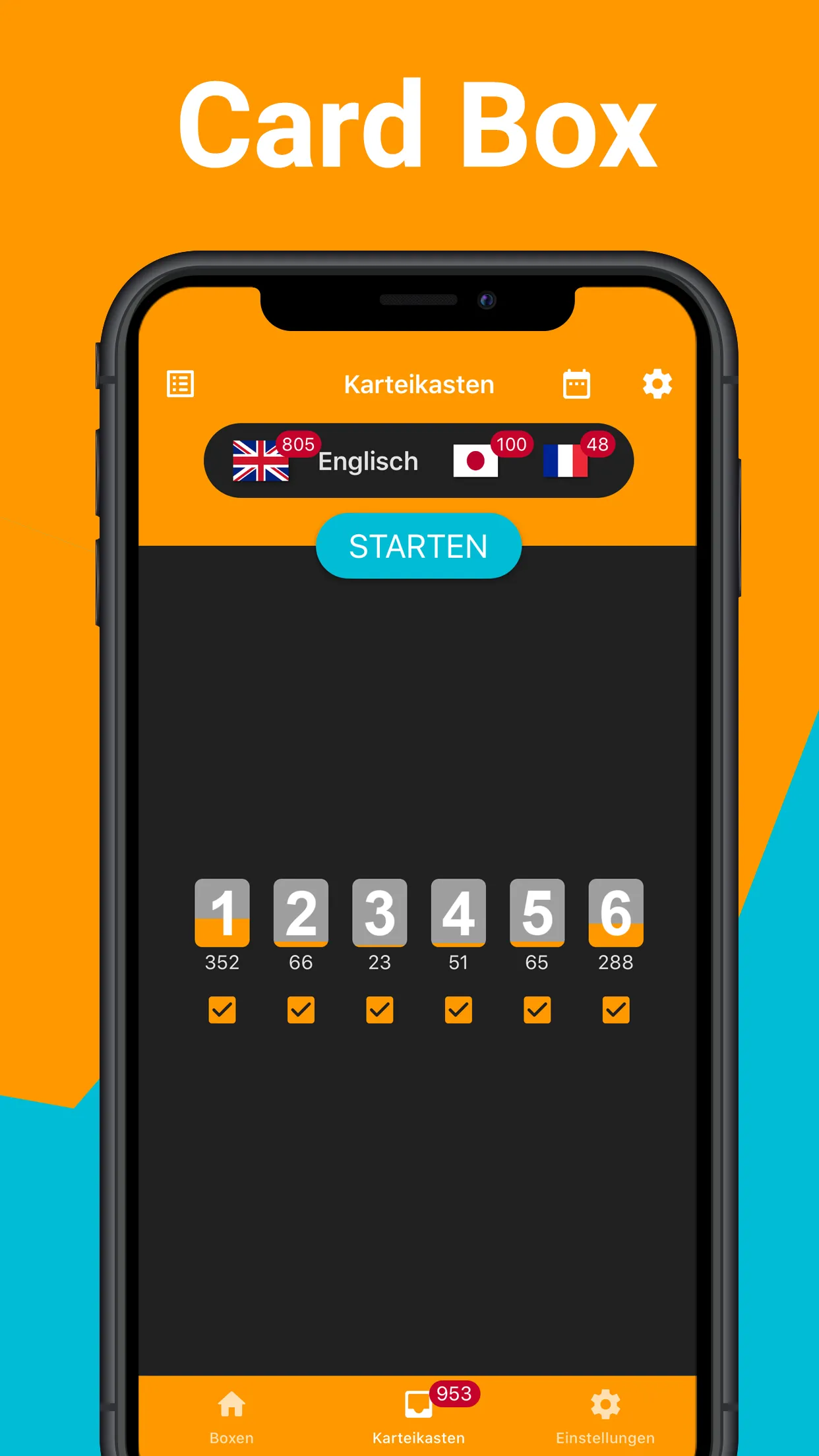 VokabelBox Vocabulary trainer | Indus Appstore | Screenshot