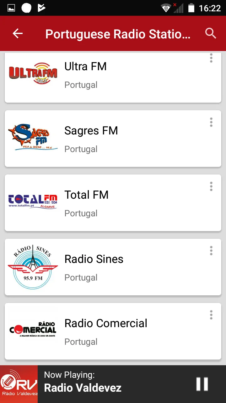 Portugal Radio Stations | Indus Appstore | Screenshot