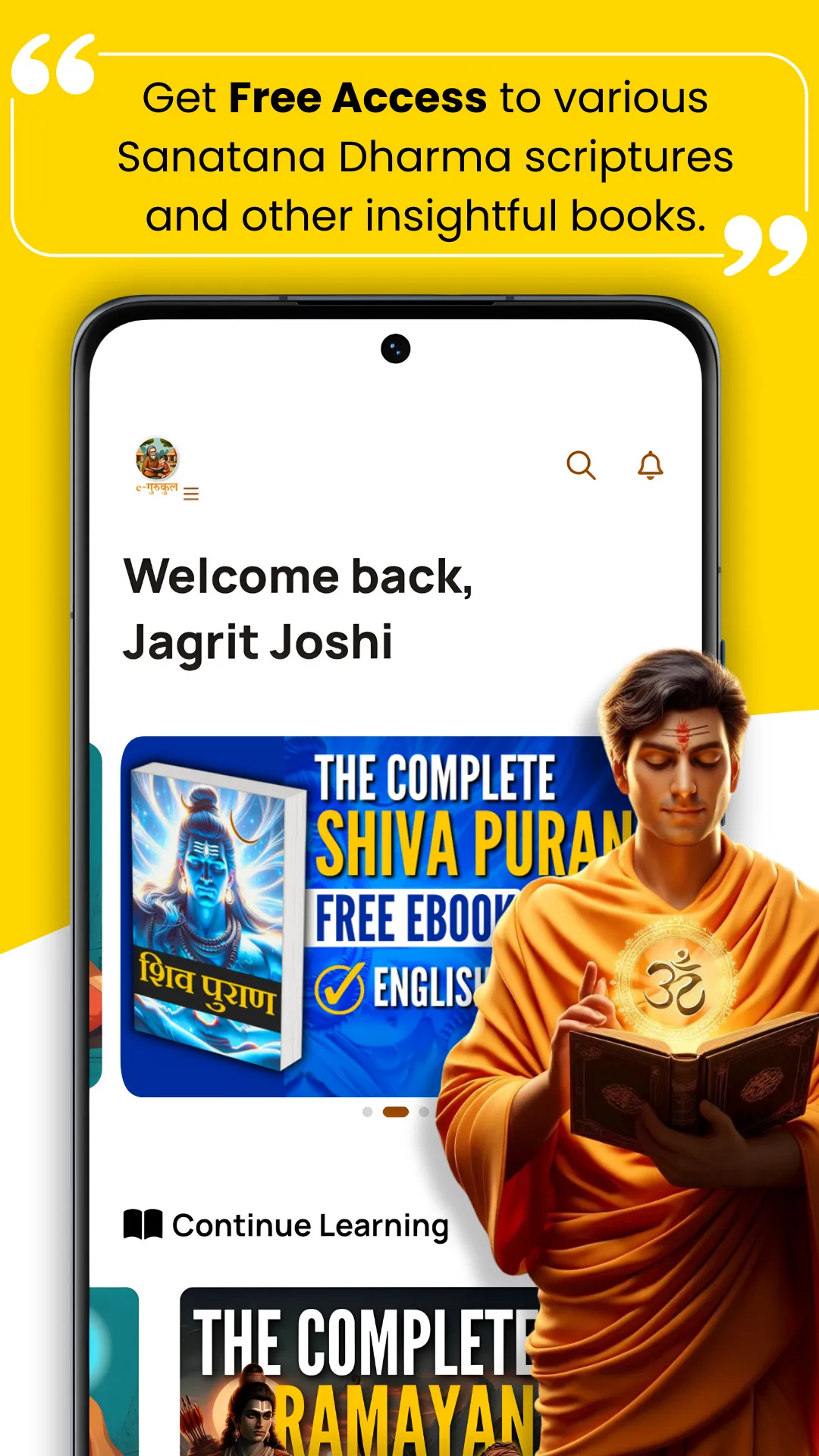 Satya Sanatani's e-Gurukul | Indus Appstore | Screenshot
