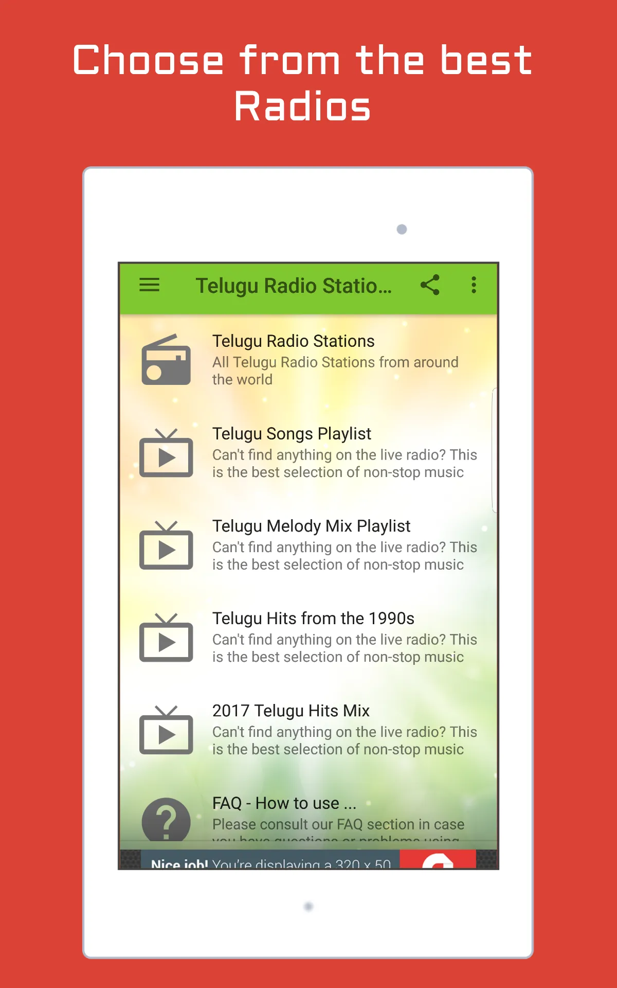 Telugu Radio Stations | Indus Appstore | Screenshot