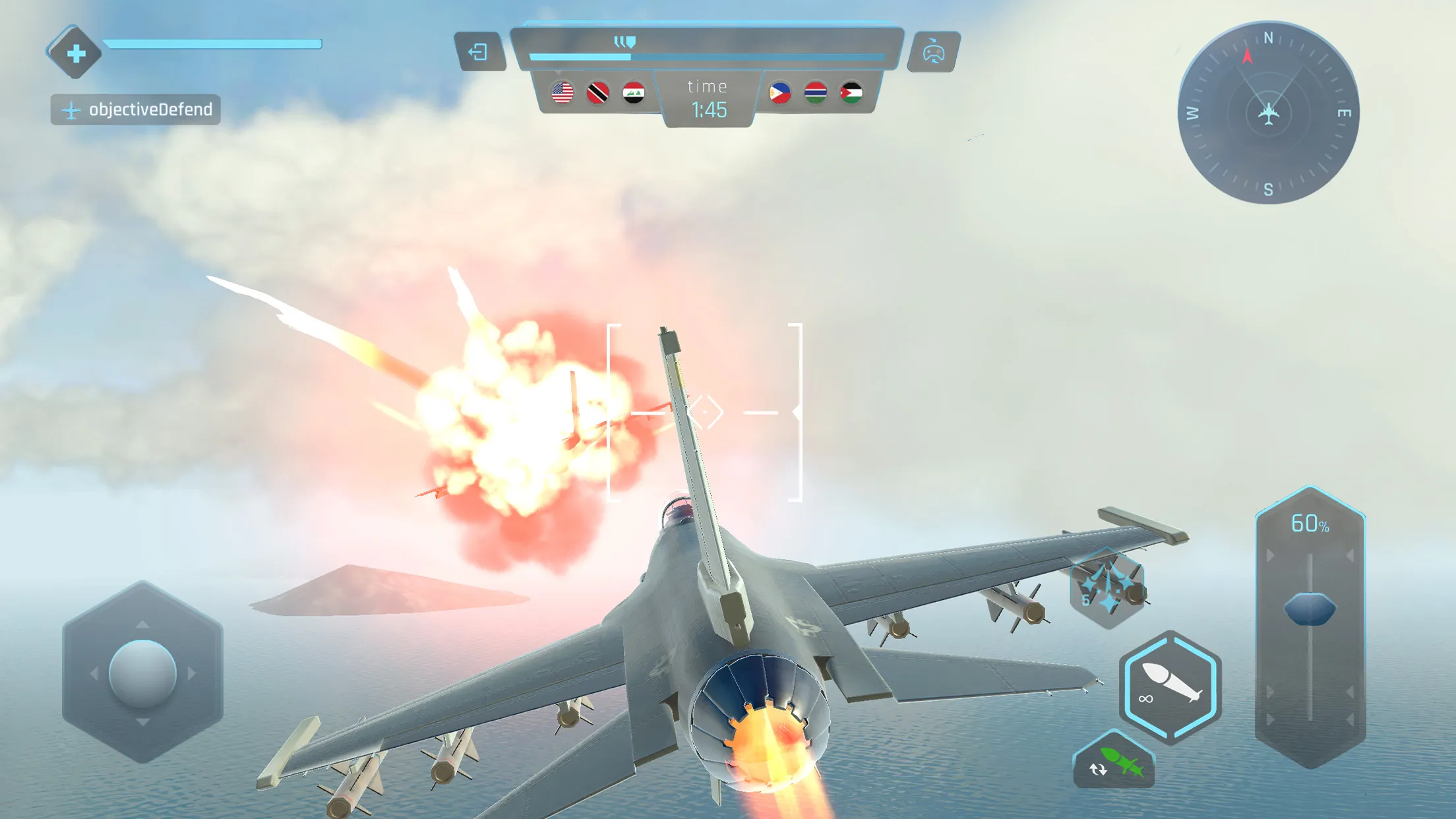 Sky Warriors: Airplane Games | Indus Appstore | Screenshot