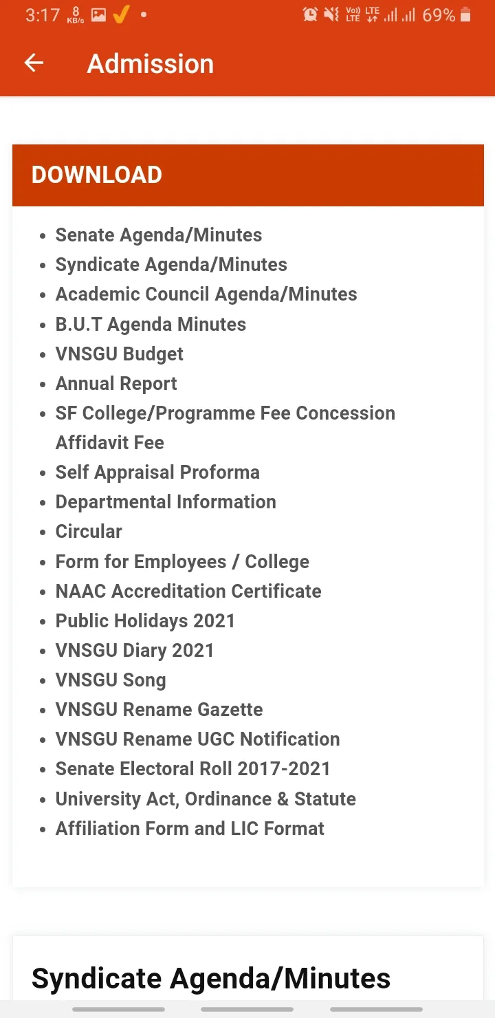 VNSGU | Indus Appstore | Screenshot