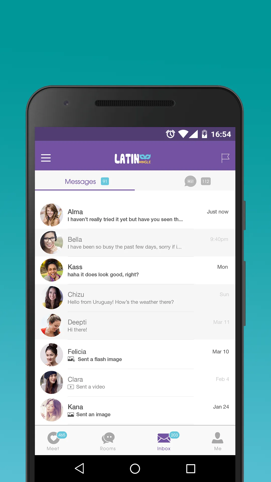 Latin Mingle: Chat, Meet, Date | Indus Appstore | Screenshot