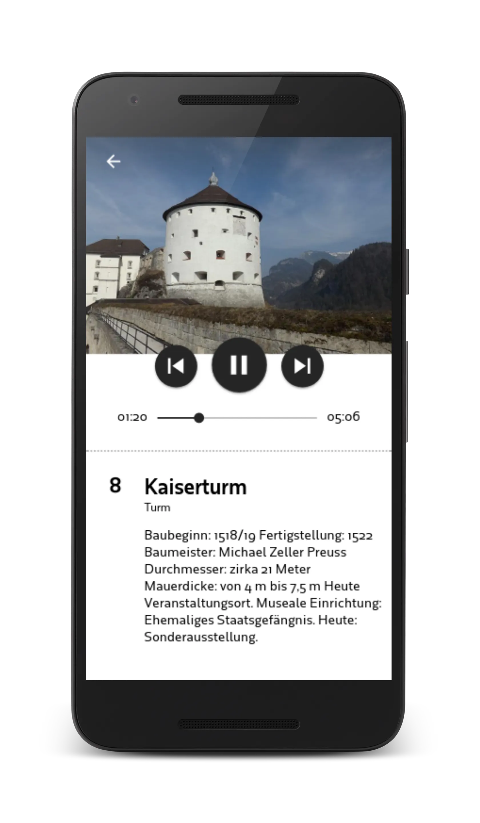 Festung Kufstein | Indus Appstore | Screenshot