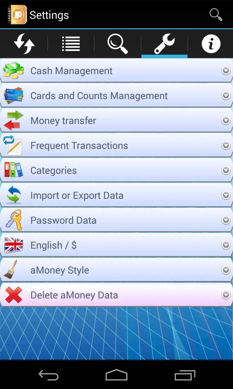 aMoney Lite - Money Management | Indus Appstore | Screenshot