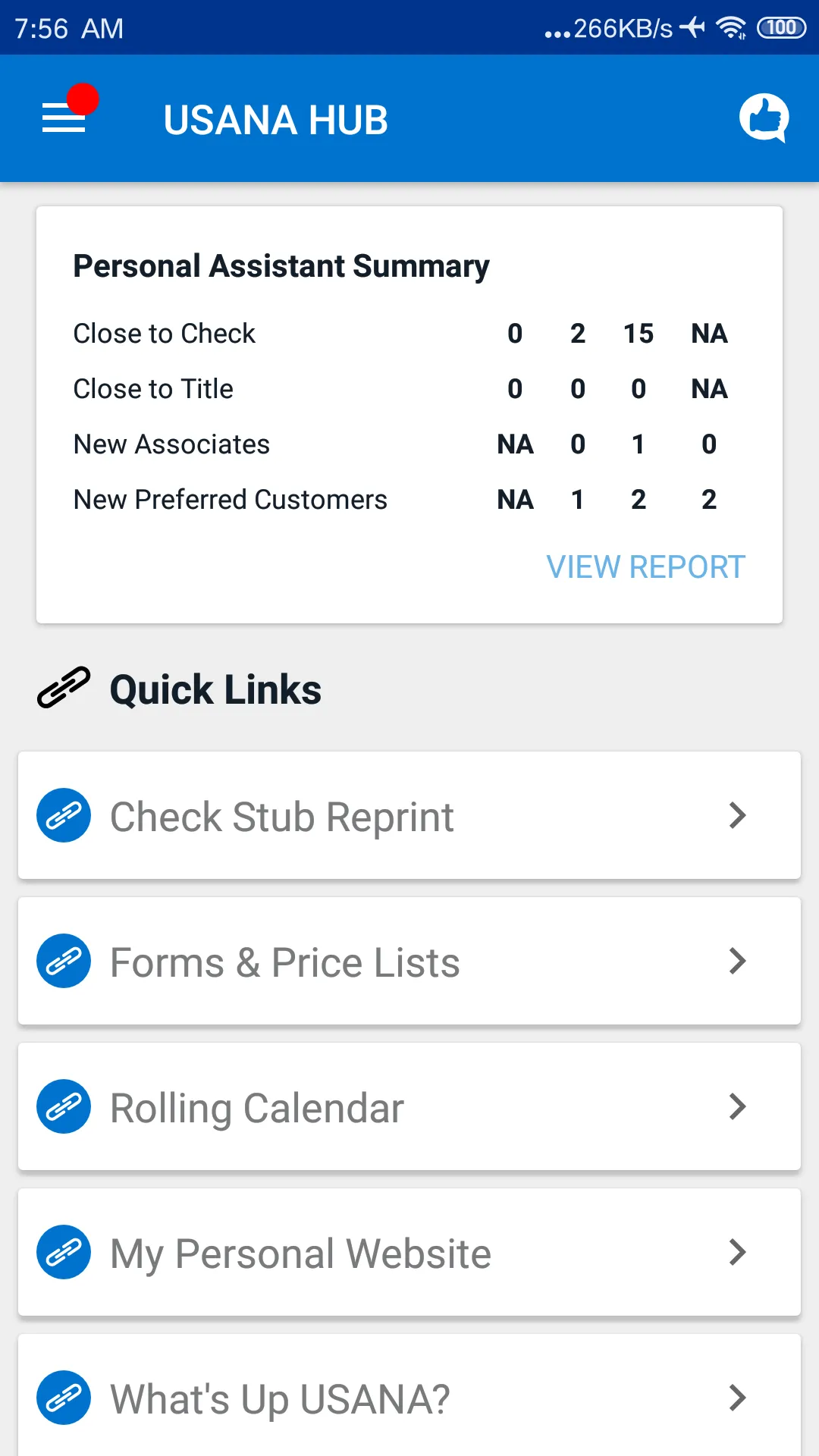 USANA HUB | Indus Appstore | Screenshot