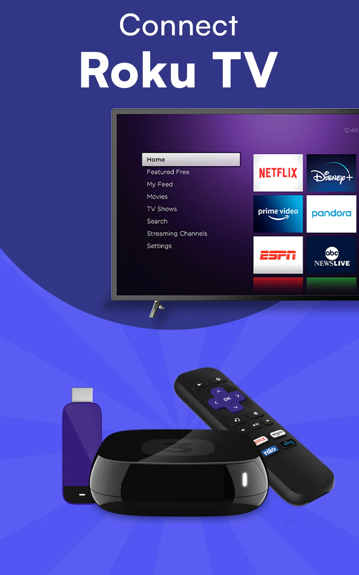 Remote Control for Roku TV All | Indus Appstore | Screenshot