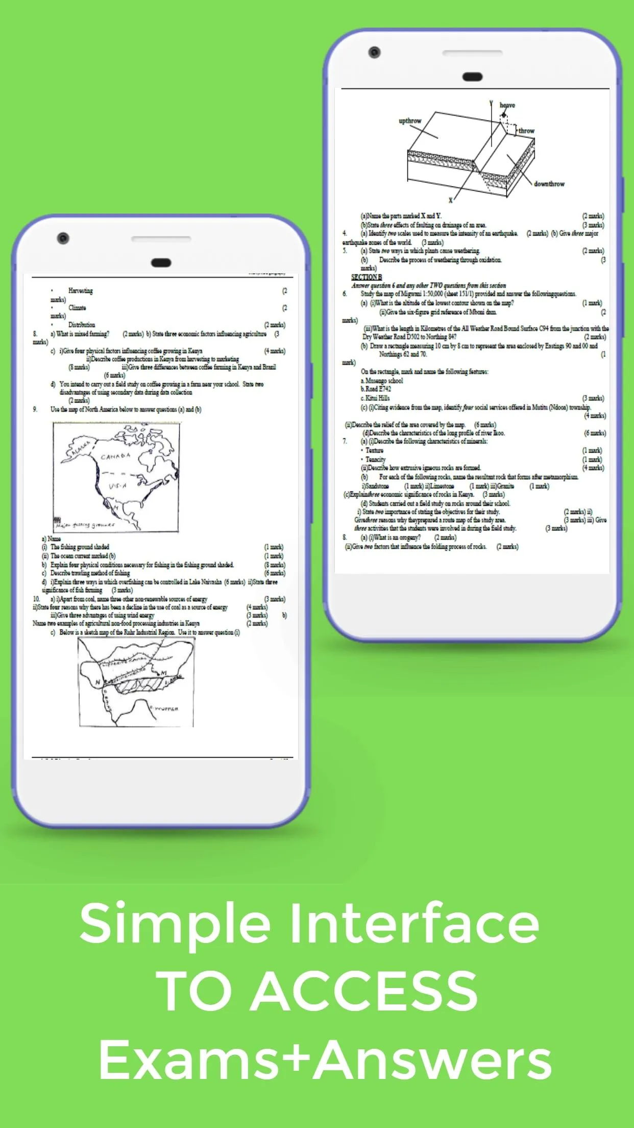 Geography Mock Papers +Answers | Indus Appstore | Screenshot