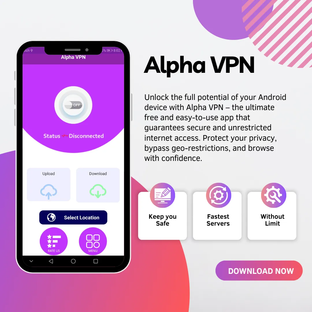 Alpha VPN Safer Internet | Indus Appstore | Screenshot