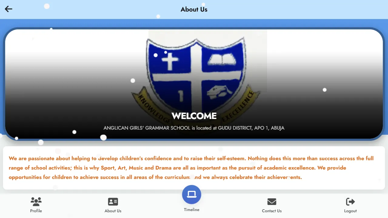 ANGLICAN GIRLS' GRAMMAR SCHOOL | Indus Appstore | Screenshot