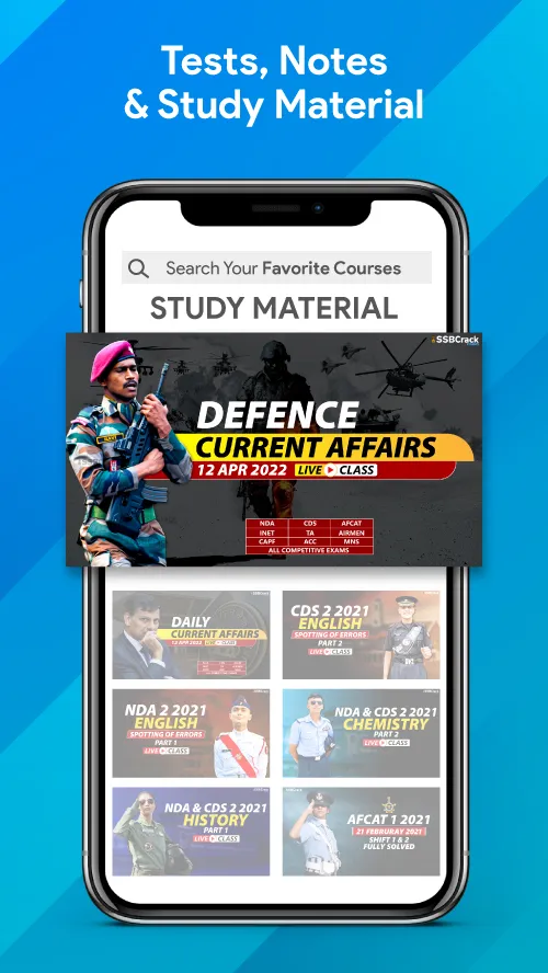 Defence Exams Preparation App | Indus Appstore | Screenshot
