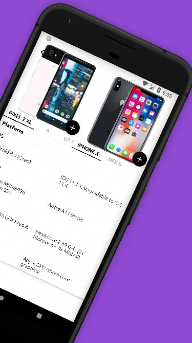 GSMSpecs - Comparison | Indus Appstore | Screenshot