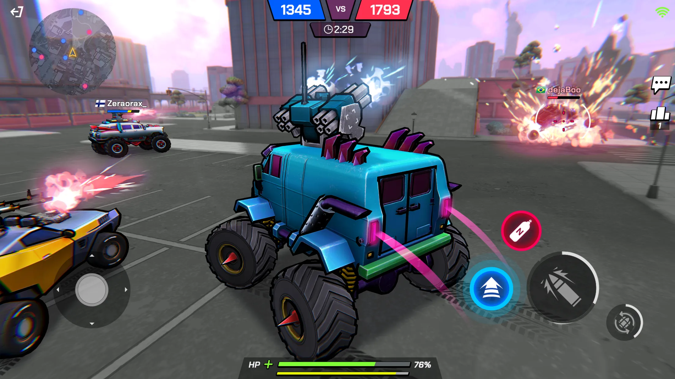 Battle Cars: Nitro PvP Shooter | Indus Appstore | Screenshot