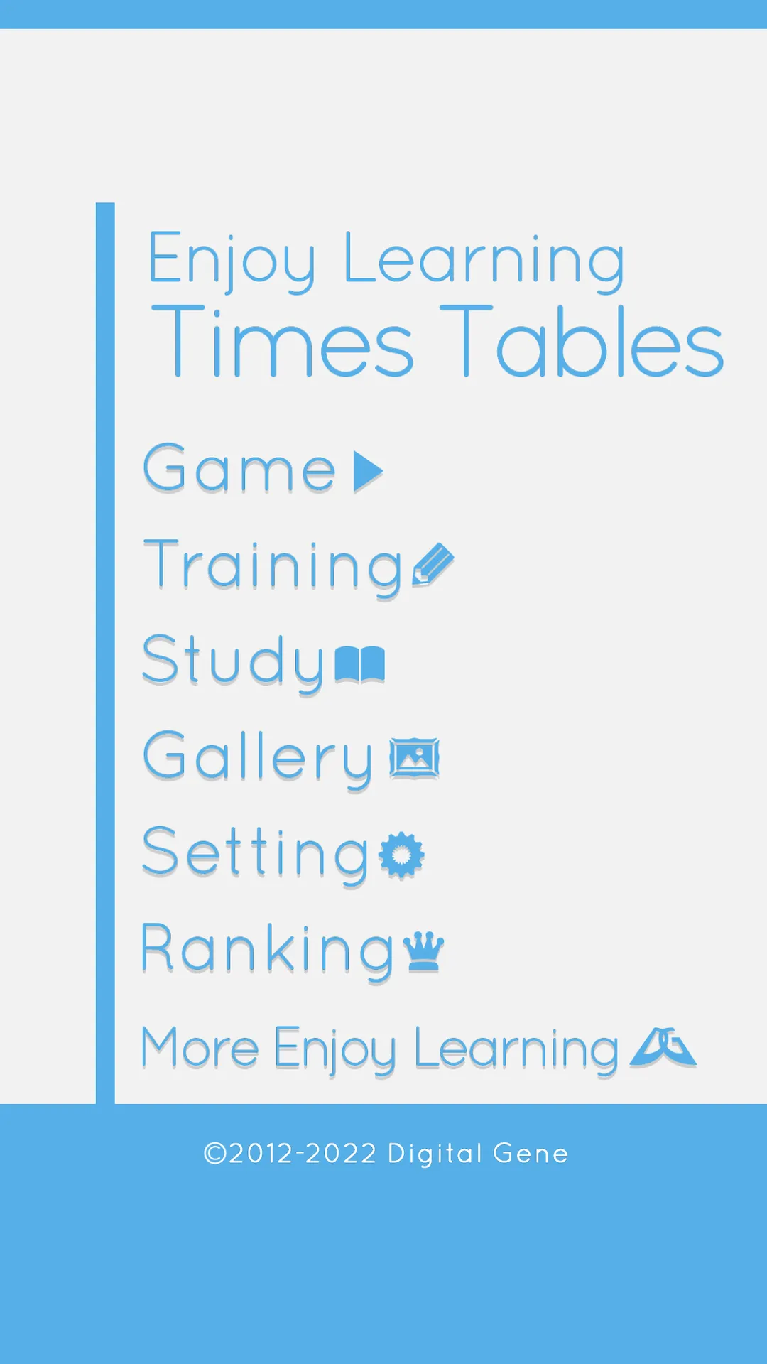 E. Learning Times Tables | Indus Appstore | Screenshot