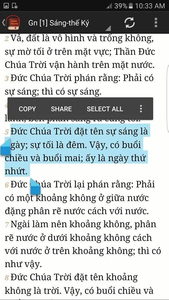 Kinh Thánh Vietnam Bible | Indus Appstore | Screenshot