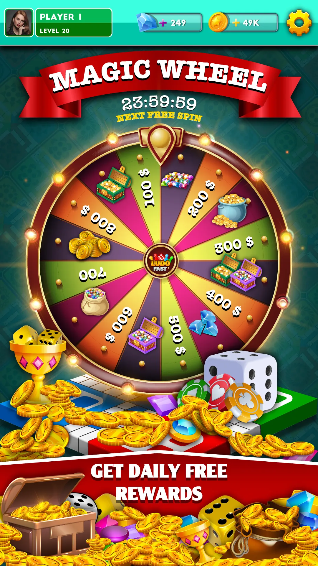 Multiplayer Dice Ludo Games | Indus Appstore | Screenshot