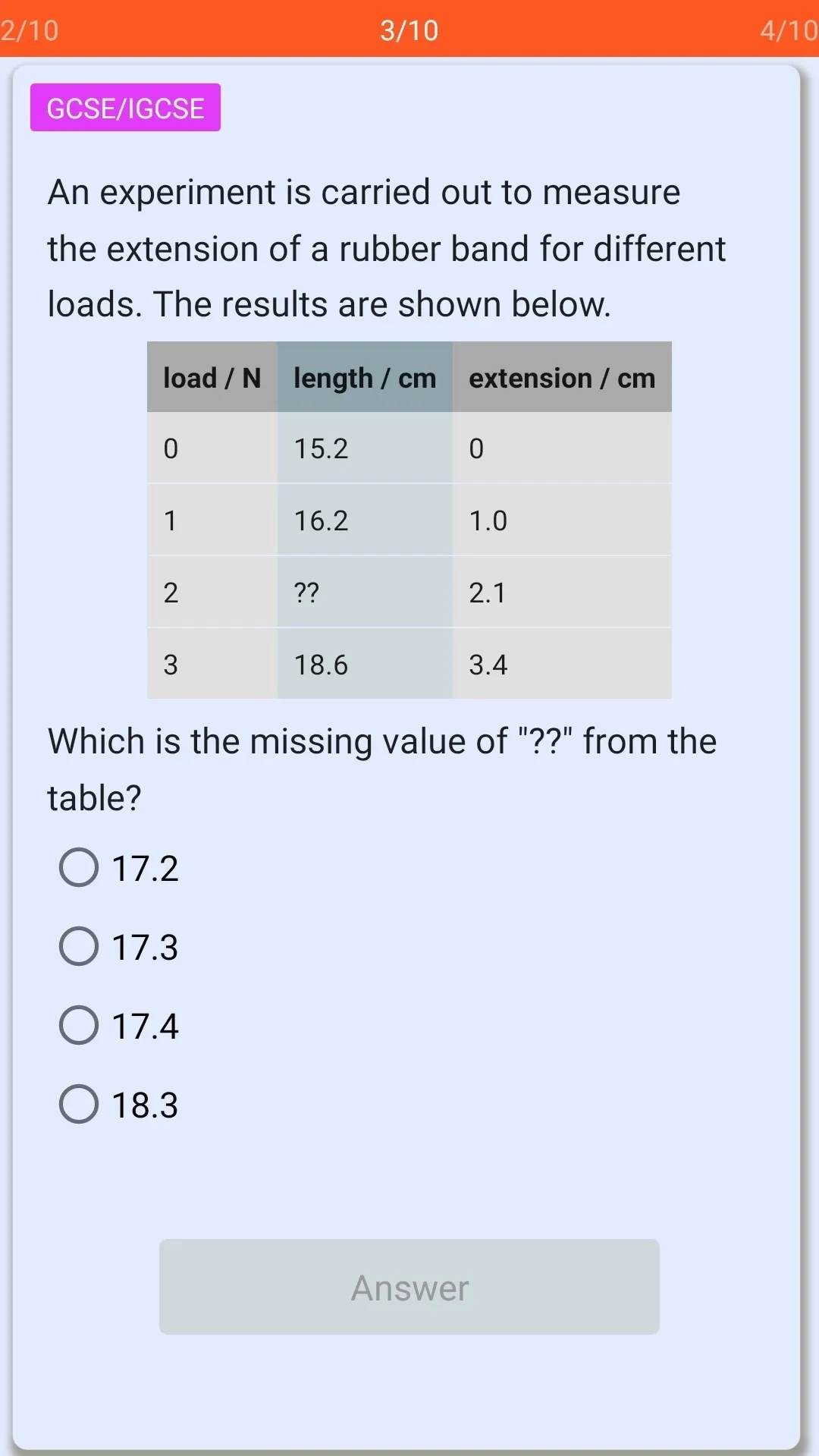 O Level Physics Exercise | Indus Appstore | Screenshot