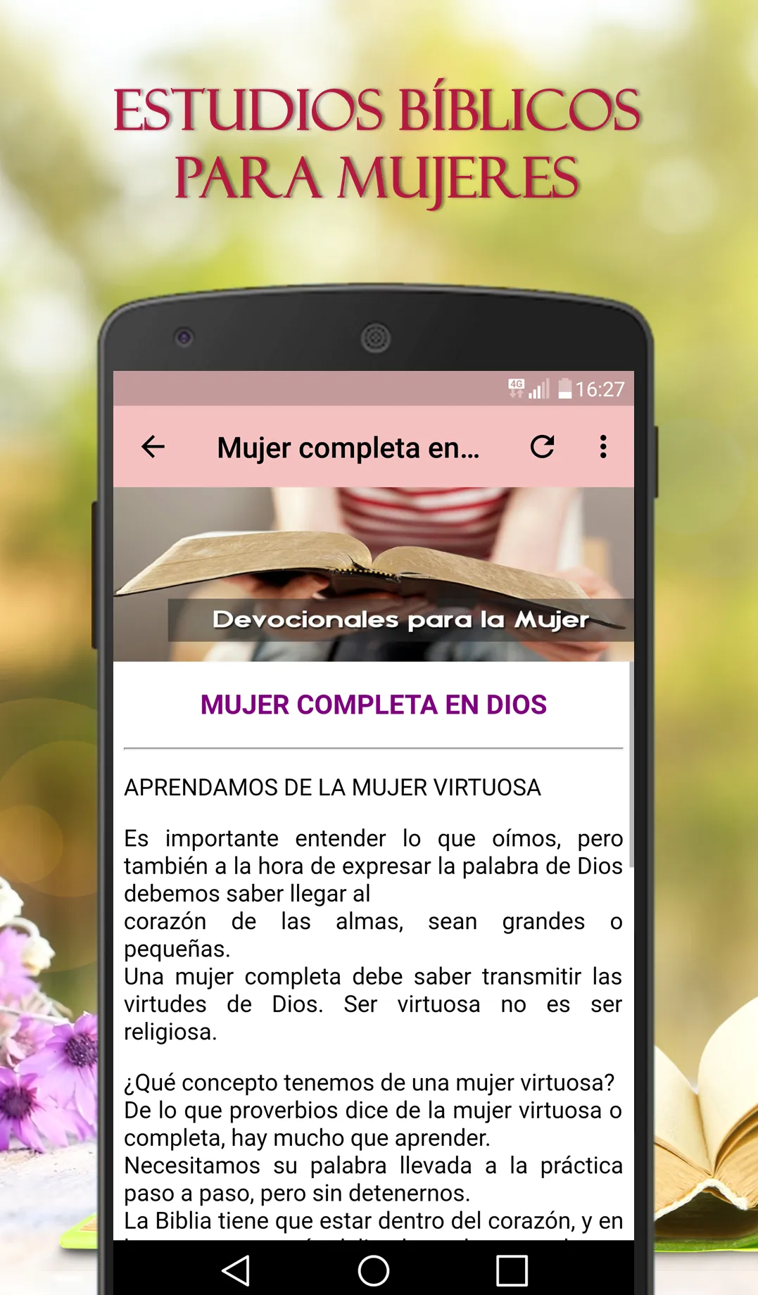 Estudios Bíblicos para Mujeres | Indus Appstore | Screenshot