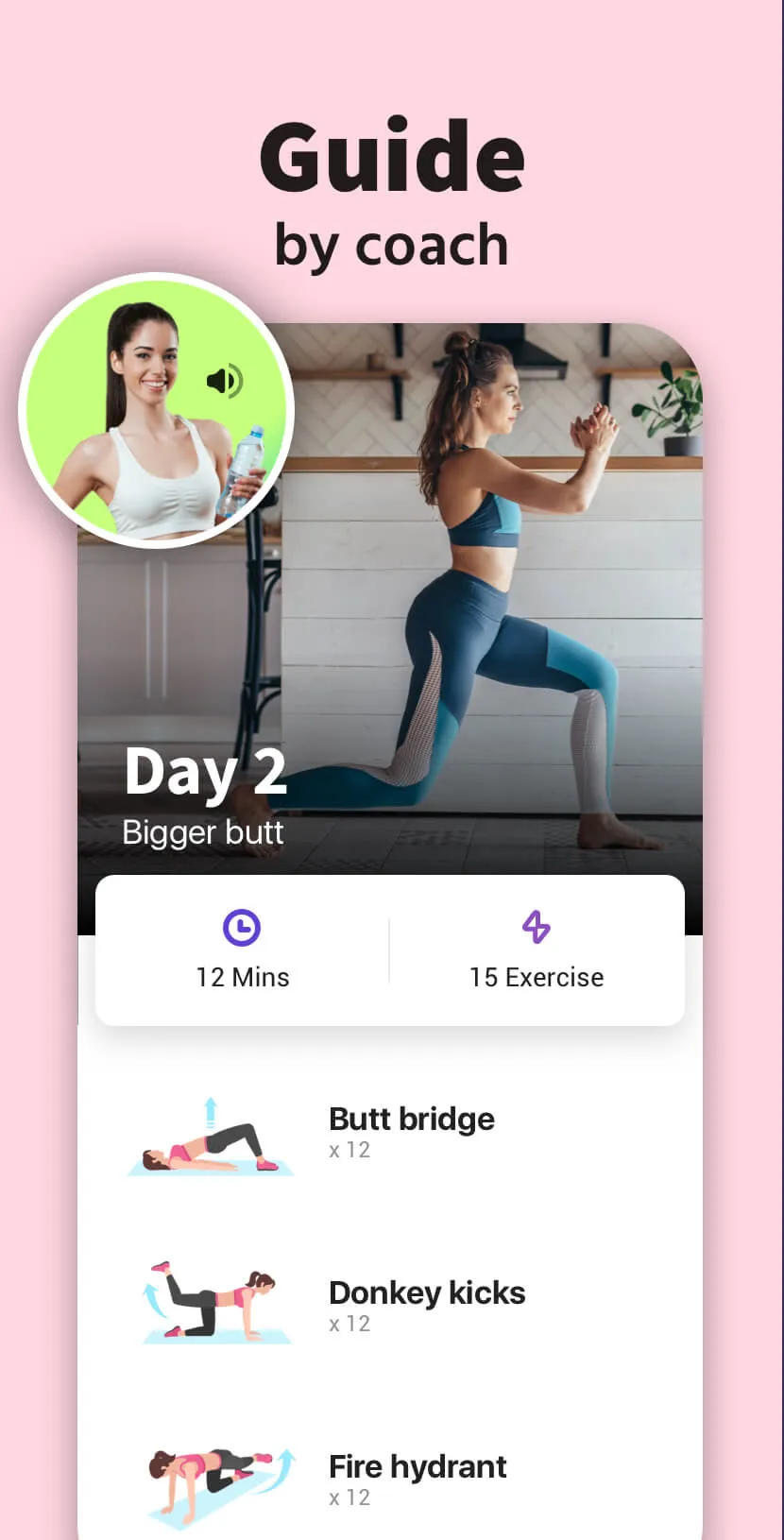 Buttocks Workout - Butt & Leg | Indus Appstore | Screenshot