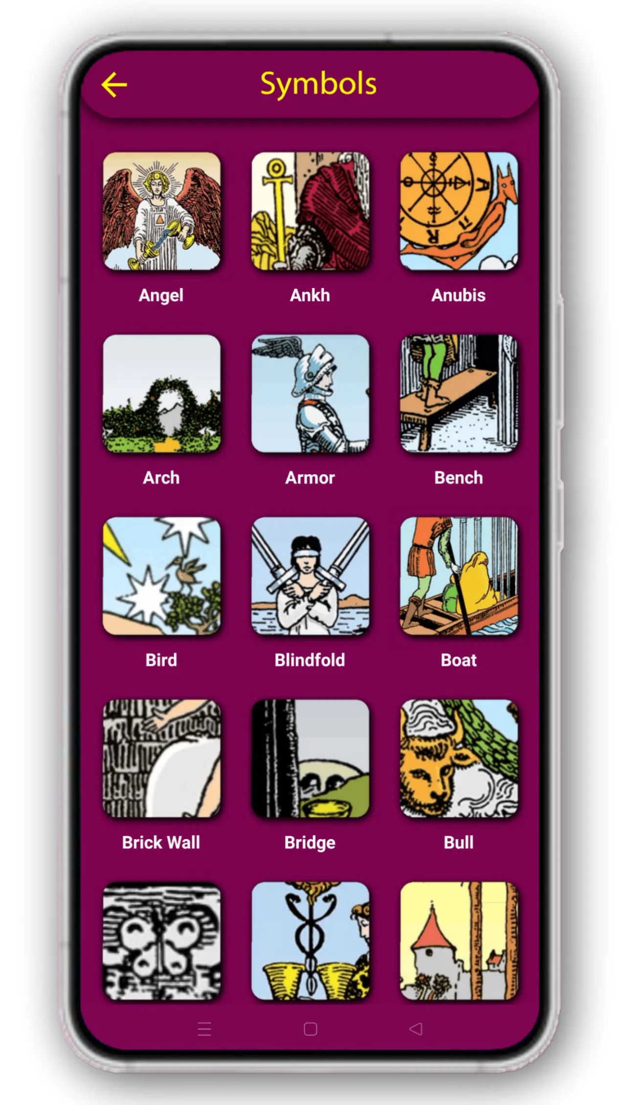 Mysterious Tarot | Indus Appstore | Screenshot