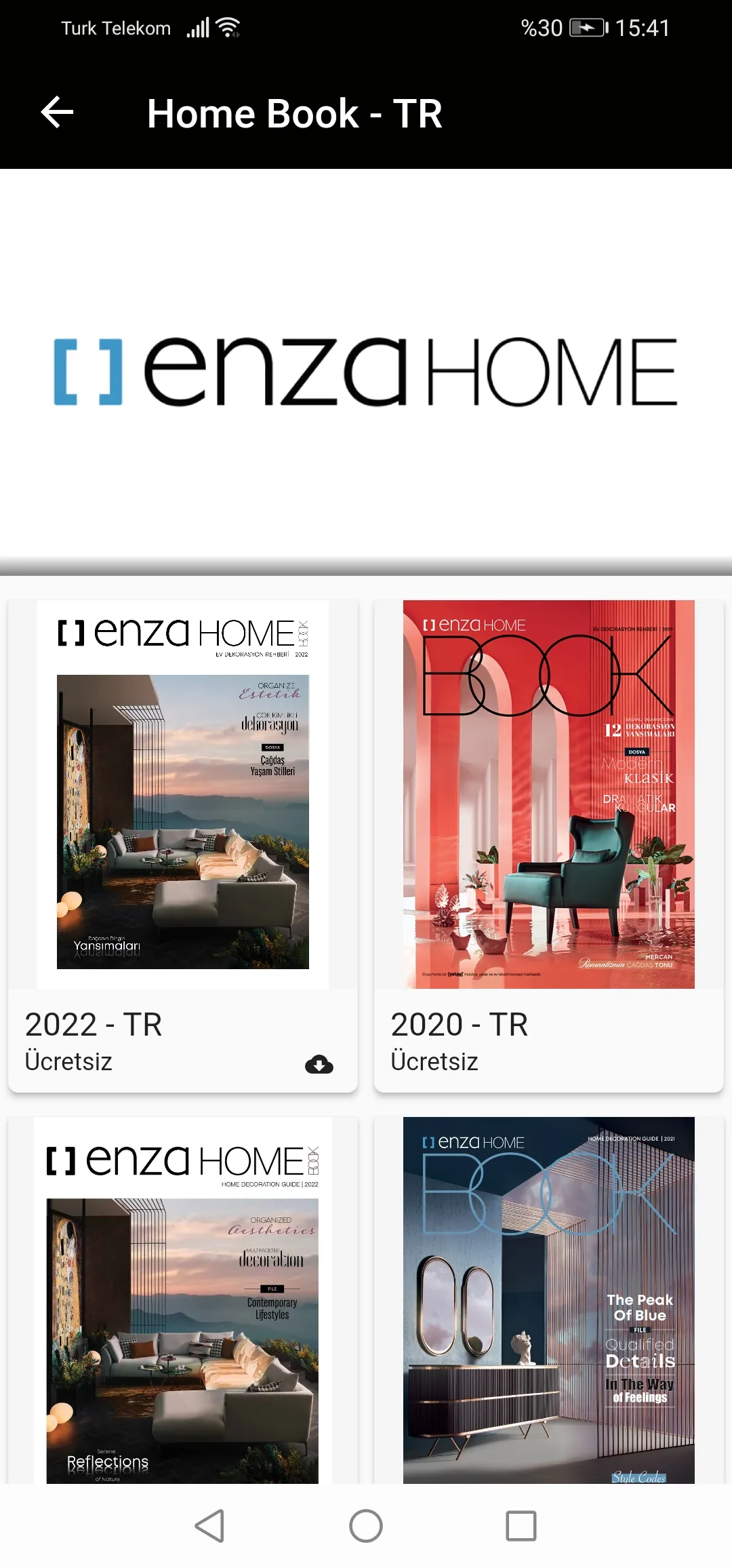 Enza Home Book | Indus Appstore | Screenshot