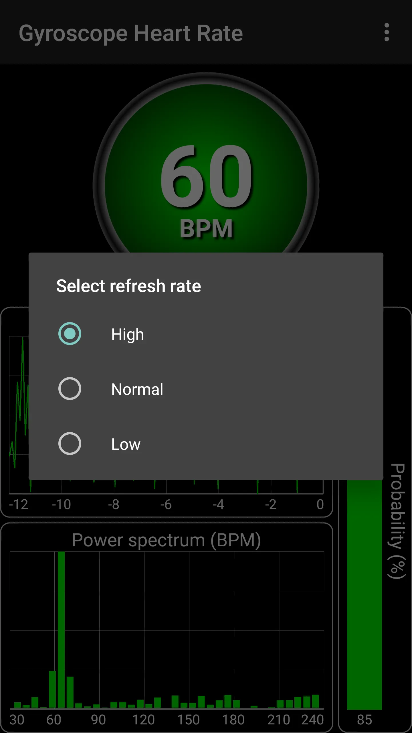 Gyroscope Heart Rate | Indus Appstore | Screenshot