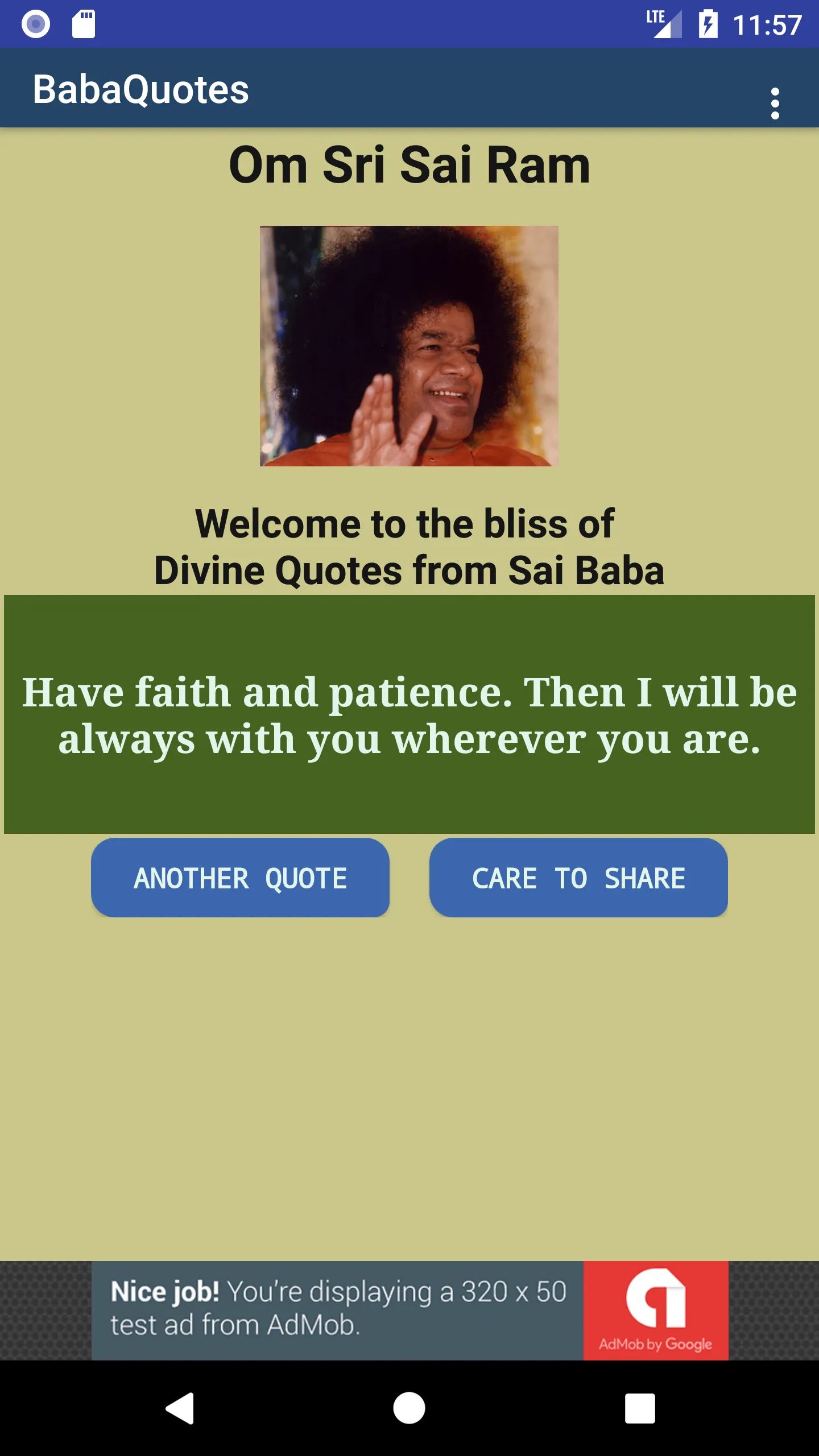 Baba Quotes | Indus Appstore | Screenshot