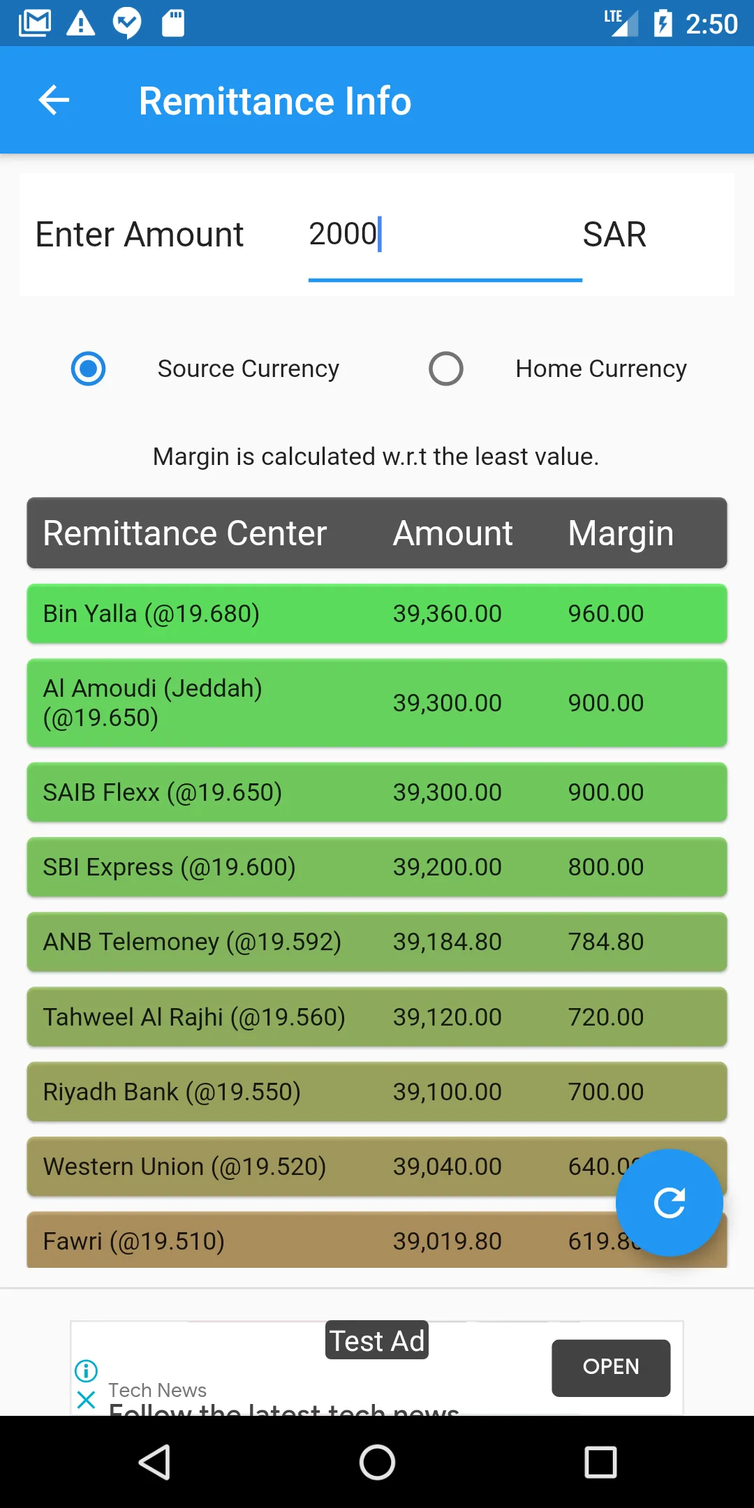 Remittance Info | Indus Appstore | Screenshot