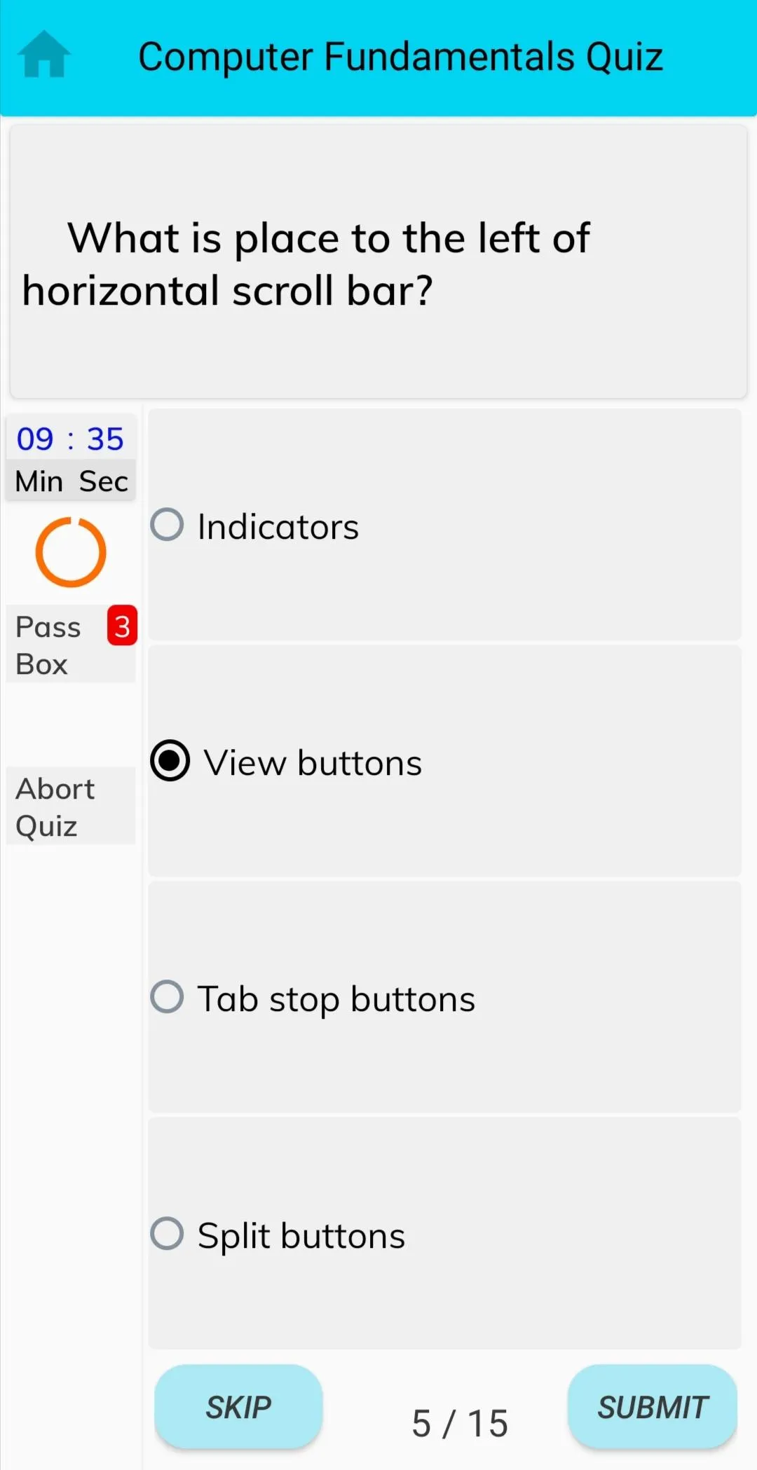 Computer Basics MCQs | Indus Appstore | Screenshot