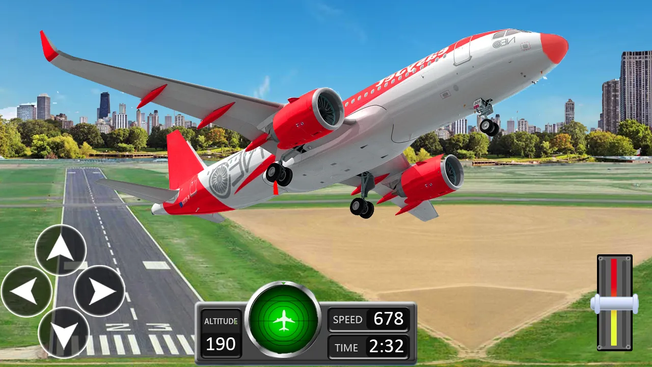 Airplane Game:Flight Simulator | Indus Appstore | Screenshot